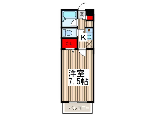 コ－ワセピア・コ－トの物件間取画像